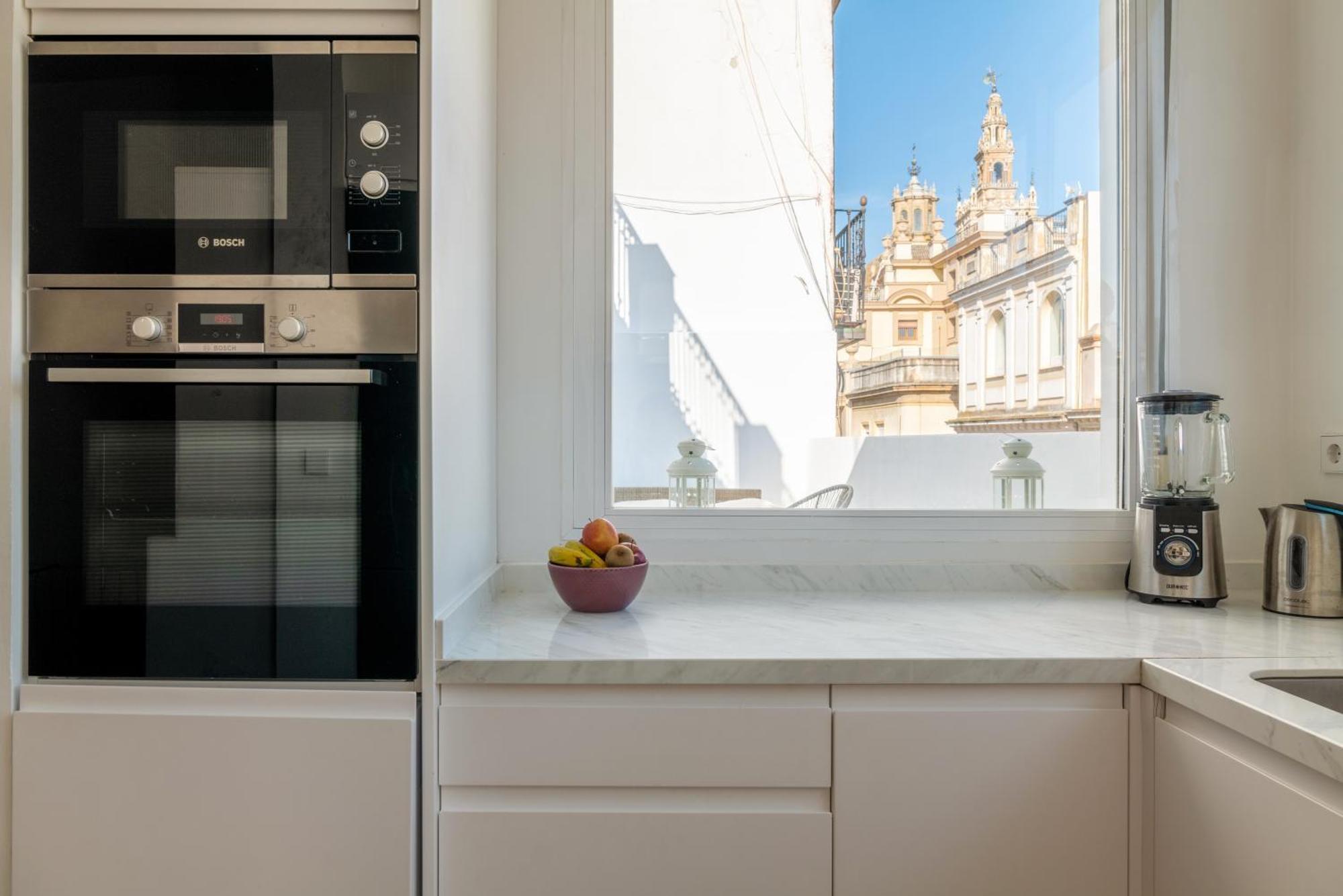 Luminoso Atico Con Terraza Privada Junto A La Catedral Appartement
